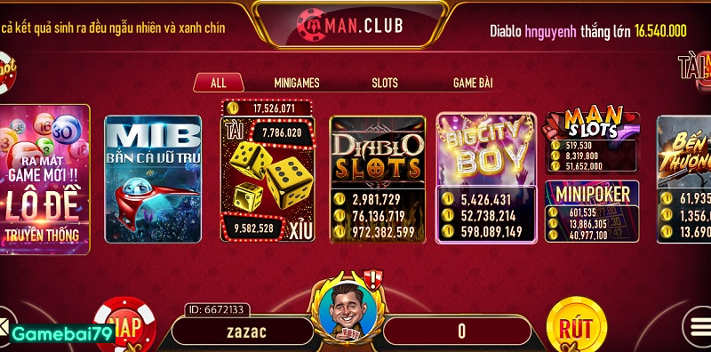 Man Club là một cổng game hàng đầu thường bị mô phỏng