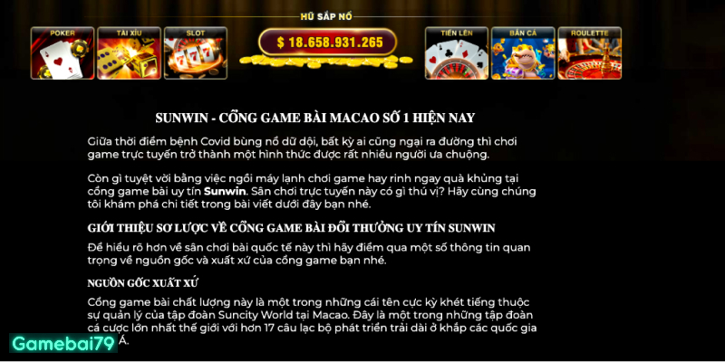 Giới thiệu về cổng game bài trực tuyến quốc tế đẳng cấp 5 sao - Macao Club